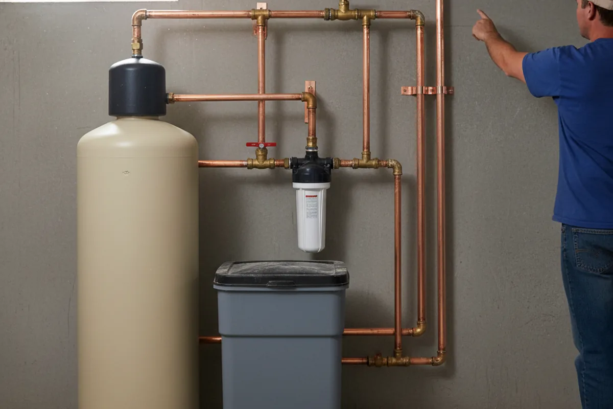 Whole-house water treatment system installed in South West City